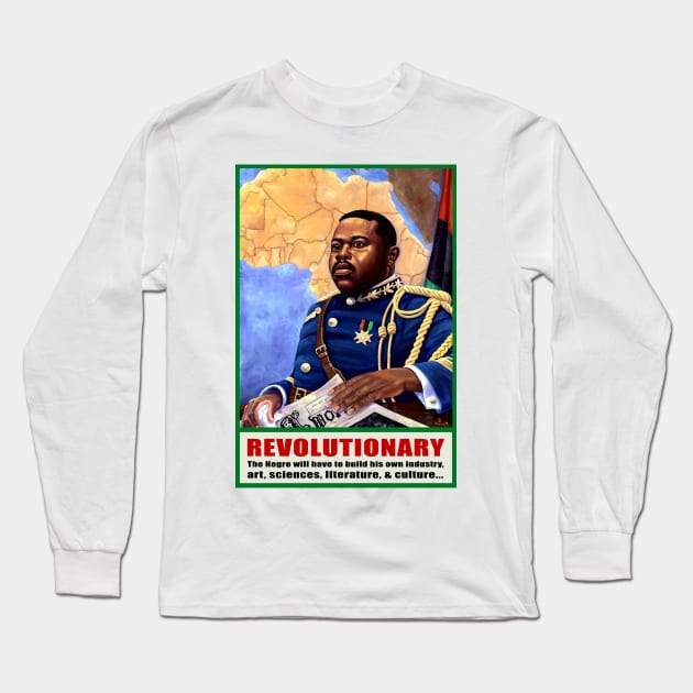 President-General Garvey Long Sleeve T-Shirt by kavionart